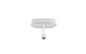 LMP USB-C 3.1 zu HDMI&USB3.0 Adapter Aluminium Gehäuse, silber,inkl. USB-C Laden