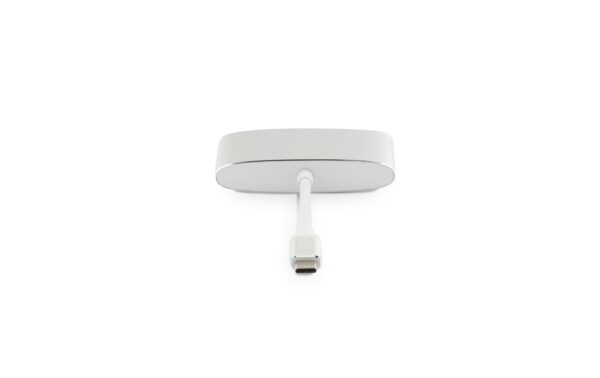 LMP USB-C 3.1 zu HDMI&USB3.0 Adapter Aluminium Gehäuse, silber,inkl. USB-C Laden