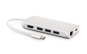 LMP Dockingstation USB-C Mini Dock Silber