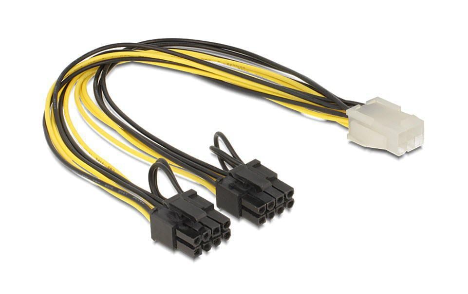 483559 - Mediatech Delock 6Pin auf 2x 8Pin für Grafikkarte für PCI-Express Highend Grafikkarten kaufen | Mediatech.ch
