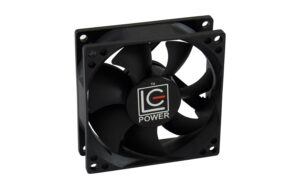 Gehäuselüfter LC-Power LC-CF-80 80x80x25mm, 12V, max. 25.1 dBA
