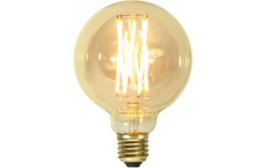 LED Filament Kugel G95 E27 3.8W (25W) 240lm, dimmbar, 1800K, EEF: A+