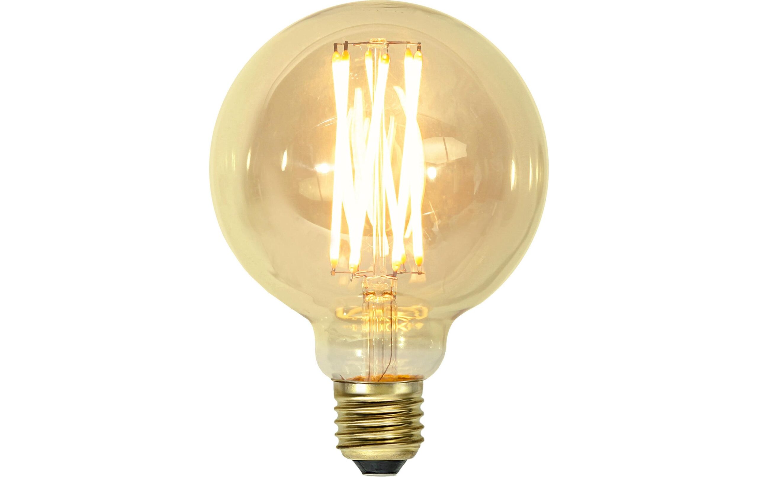 485796 - Mediatech Star Trading LED Filament Kugel G95 E27 3.8W (25W) 240lm, dimmbar, 1800K, EEF: A+ kaufen | Mediatech.ch