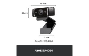 Logitech Webcam C922 Pro Stream USB