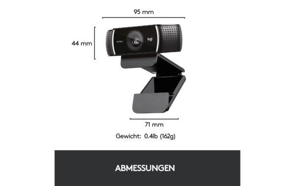 Logitech Webcam C922 Pro Stream USB