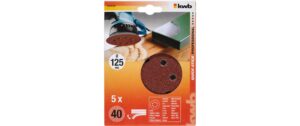 kwb Haftscheiben 125 Gelocht K40/5 Stück 