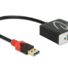 494042 - Mediatech Delock USB3.0 Grafikkarte: VGA 1920x1200 mit 60Hz, 2Modi, Windows 7/8/10