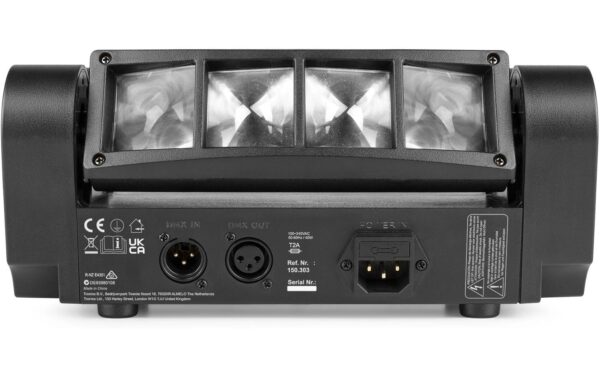 BeamZ MHL820 Double Helix 8x3W RGBW LED Lichteffekt