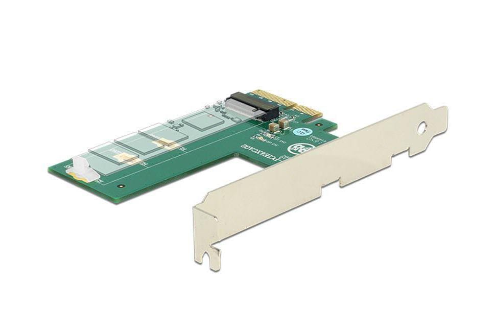 519825 - Mediatech Delock PCI-Express-x4 Kontroller,Querformat 1x M.2 PCI-Express, NVMe, V.3 / V.4
