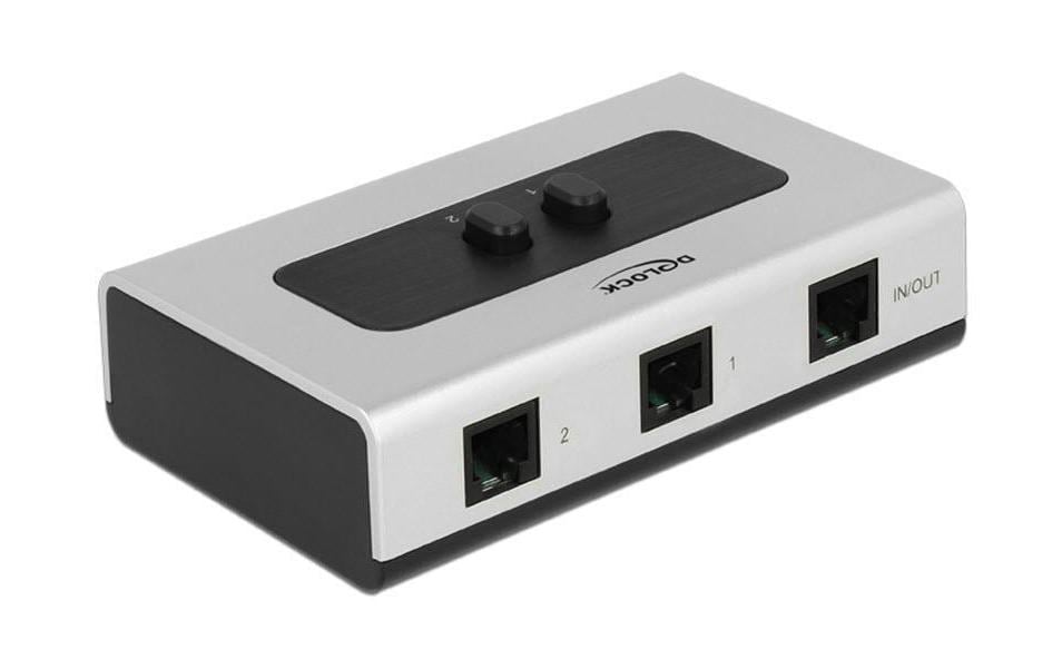 519830 - Mediatech Delock 2Port RJ-11 Switchbox Für 2 Telefon, oder Fax und Telefon kaufen Schweiz | Mediatech.ch