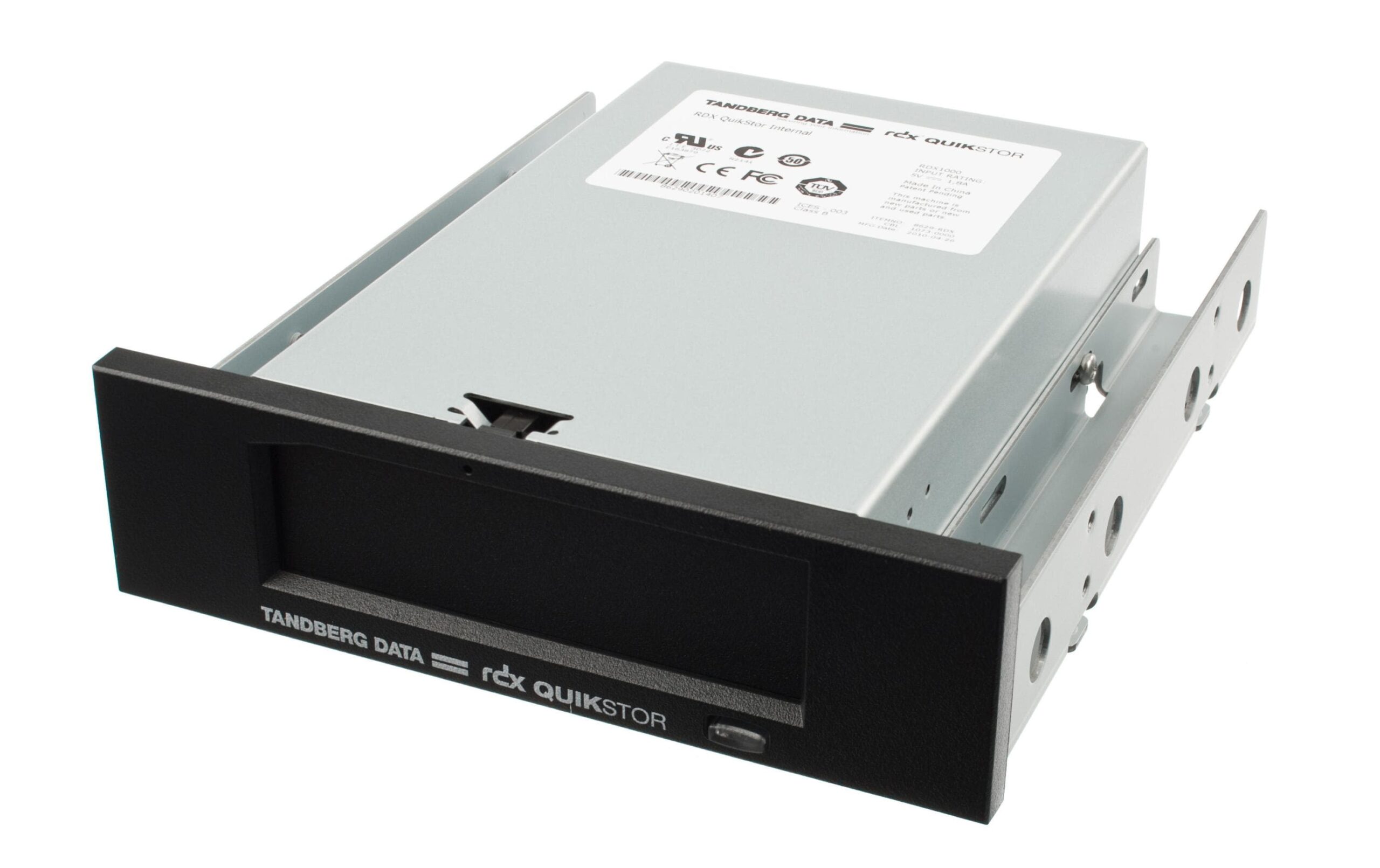 521706 - Mediatech Tandberg RDX QuikStor: internes Laufwerk SATA, Schwarz, ohne Medien, ohne Software kaufen Schweiz | Mediatech.ch