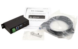 525418_2 - Mediatech EXSYS EX-1194HMS, 4x USB 3.0 / 3.1 HUB mit 7 Ports, CDP + DCP Modus, 7 - 48V