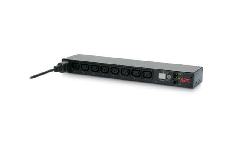 APC Steckdosenleiste PDU AP7921B, Switched 8xC13, 19 1HE, 16A, LAN, IN: IEC320 C20
