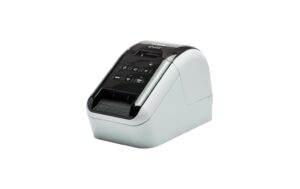 Brother P-touch QL-810W, WLAN, USB, 176mm/Sek, 12mm - 62 mm Breite, Rot
