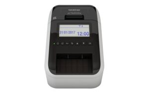 Brother P-touch QL-820NWB, WLAN, USB, LAN, 176mm/Sek, 12mm - 62 mm Breite, Rot,