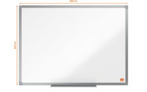 537538_3 - Mediatech Nobo Whiteboard Basic 60 x 45 cm mit Aluminiumrahmen