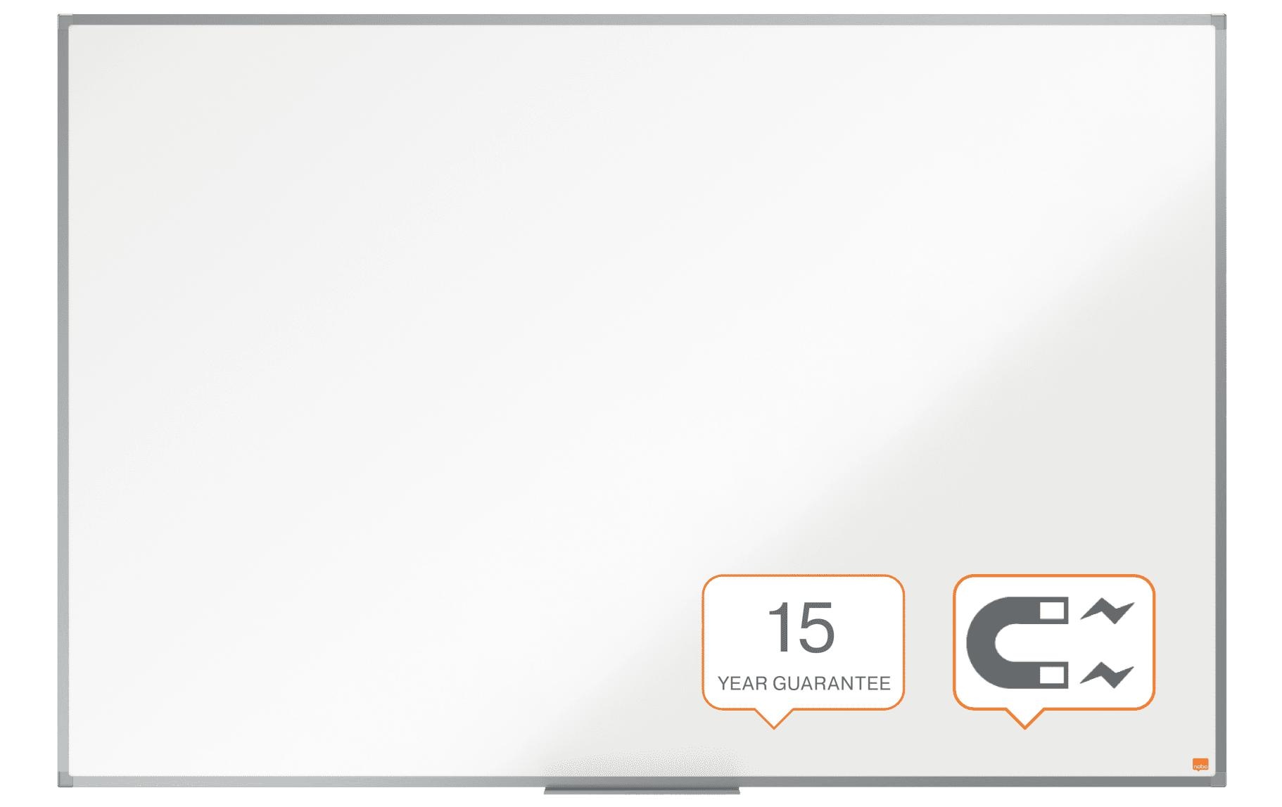 537541 - Mediatech Nobo Whiteboard Basic 150 x 100 cm mit Aluminiumrahmen kaufen Schweiz | Mediatech.ch