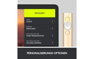 539470_7 - Mediatech Logitech Spotlight Presentation Remote gold