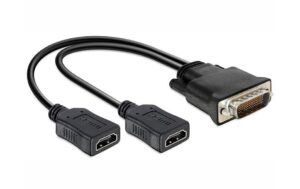 Delock DMS-59 zu 2x HDMI Adapter, 20cm kaufen Schweiz | Mediatech.ch