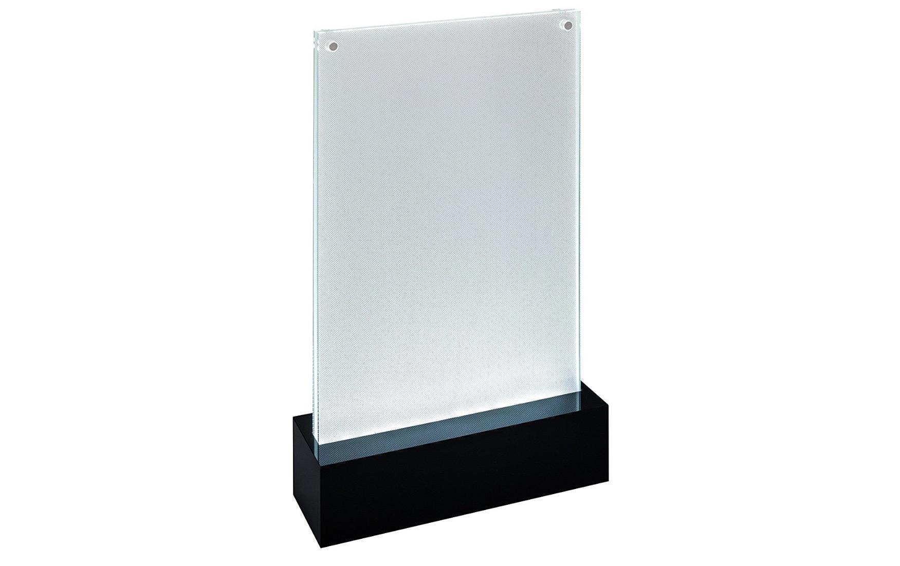 543025 - Mediatech Sigel LED-Tischaufsteller lang Acryl, exkl. Batterien kaufen Schweiz | Mediatech.ch