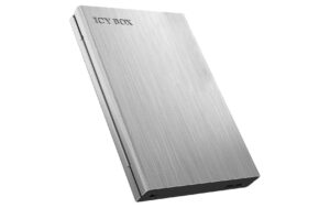 ICY BOX ext. 2.5 Gehäuse IB-241WP silber, USB 3.0, für SATA HDD, bis 9,5mm