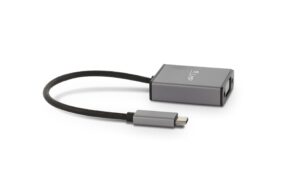 LMP USB-C 3.1 zu VGA Adapter Aluminium Gehäuse, spacegrau