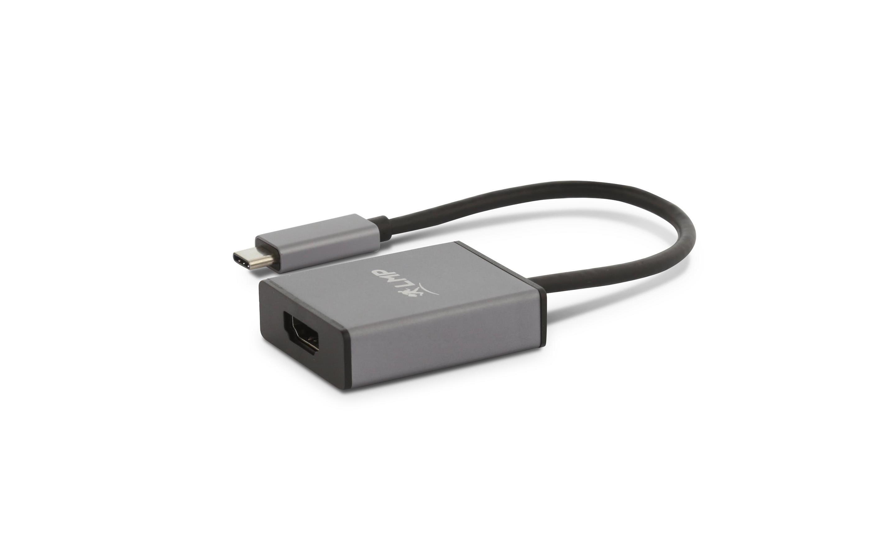 551372_1 - Mediatech LMP USB-C 3.1 zu HDMI 2.0 Adapter Aluminium Gehäuse, spacegrau