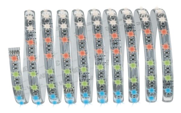 Paulmann LED Stripes MaxLED RGBW 3m Start 36W, RGB+2700K, 1290lm, max. 5m