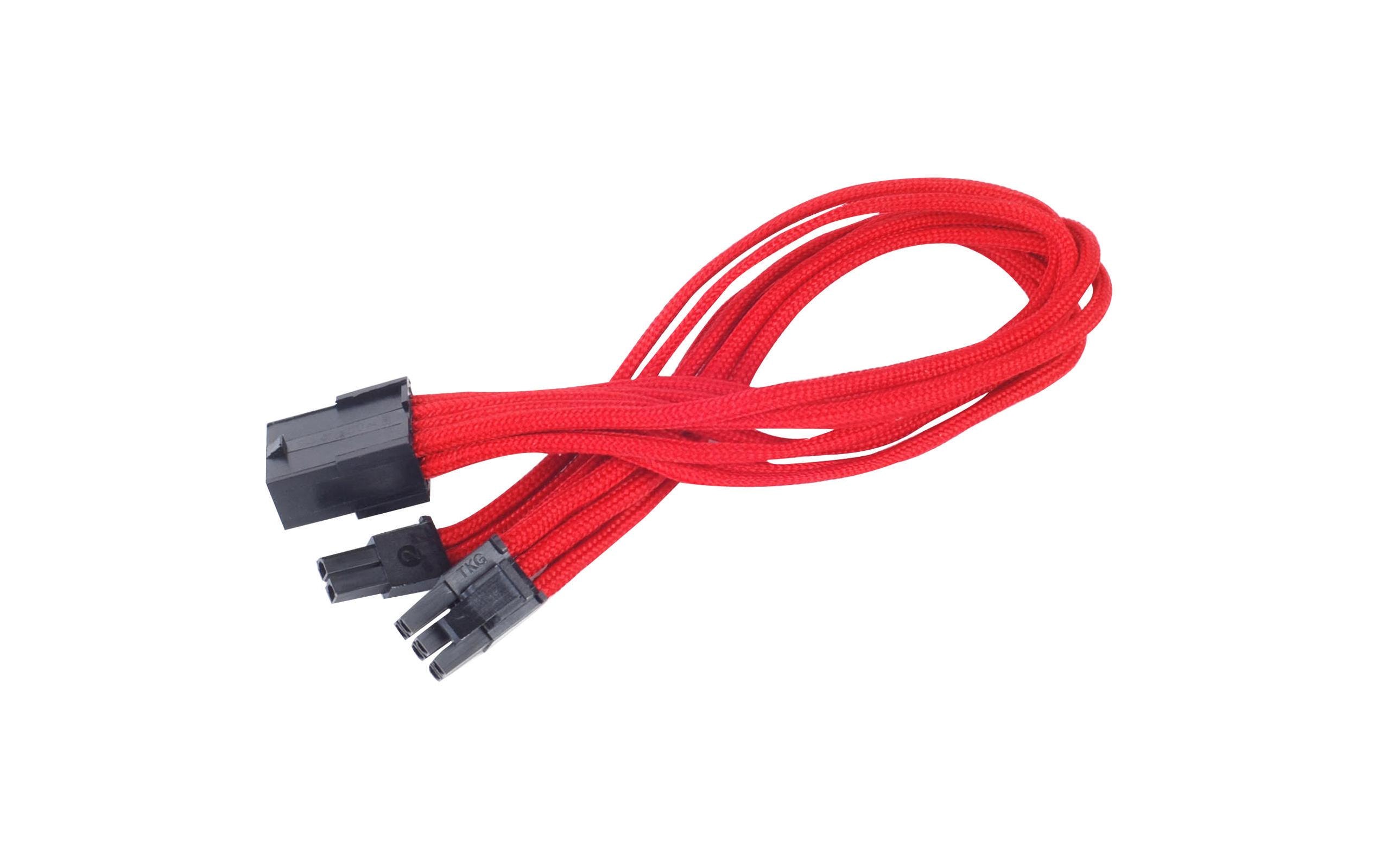 552501 - Mediatech SilverStone ATX Extension 8-8(6+2)Pin rot 6+2 Pin GPU Verlängerung 30cm kaufen | Mediatech.ch