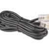 Wirewin ISDN Telefonkabel RJ45 auf RJ45 6 Meter, 4-adrig, Cat.3, schwarz
