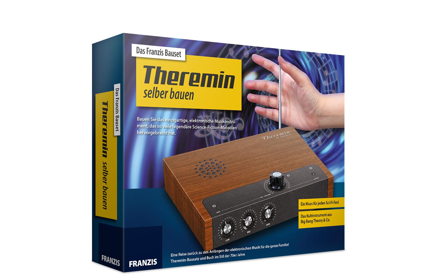 558676 - Mediatech Franzis Theremin selber bauen Ein Muss für Sci-Fi Fans. Soundgenerator kaufen Schweiz | Mediatech.ch