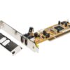 EXSYS EX-6450, 3x FireWire 1394A PCI-I/O-Karte, TI Chipsatz