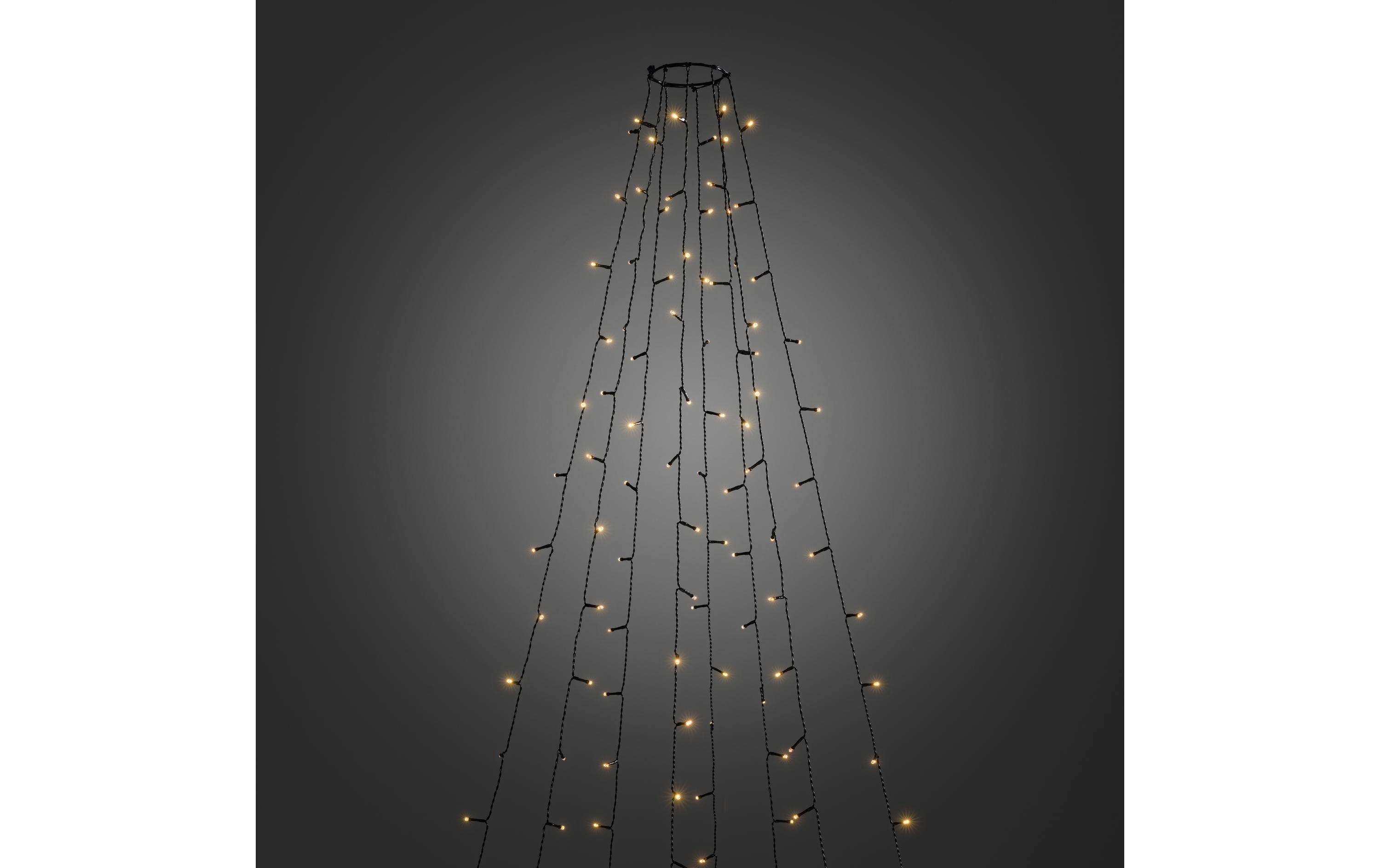 561792_1 - Mediatech Konstsmide Baummantel LED, 8x50 LED, Out Bernsteinfarben, 200 glimmend