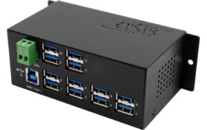 562412 - Mediatech EXSYS EX-1112HMS, 12xUSB 3.0/3.1 MetallHUB mit 15KV ESD Überspannungs-Schutz kaufen Schweiz | Mediatech.ch