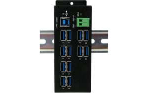 562412_1 - Mediatech EXSYS EX-1112HMS, 12xUSB 3.0/3.1 MetallHUB mit 15KV ESD Überspannungs-Schutz