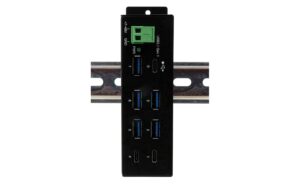 562414_1 - Mediatech EXSYS EX-1196HMS, 7xUSB 3.0/3.1 MetallHUB mit C-Upload, 15KV ESD Überspannungs-Schutz