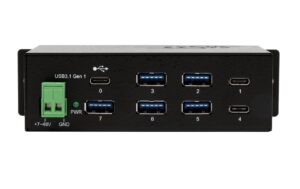 562414_3 - Mediatech EXSYS EX-1196HMS, 7xUSB 3.0/3.1 MetallHUB mit C-Upload, 15KV ESD Überspannungs-Schutz