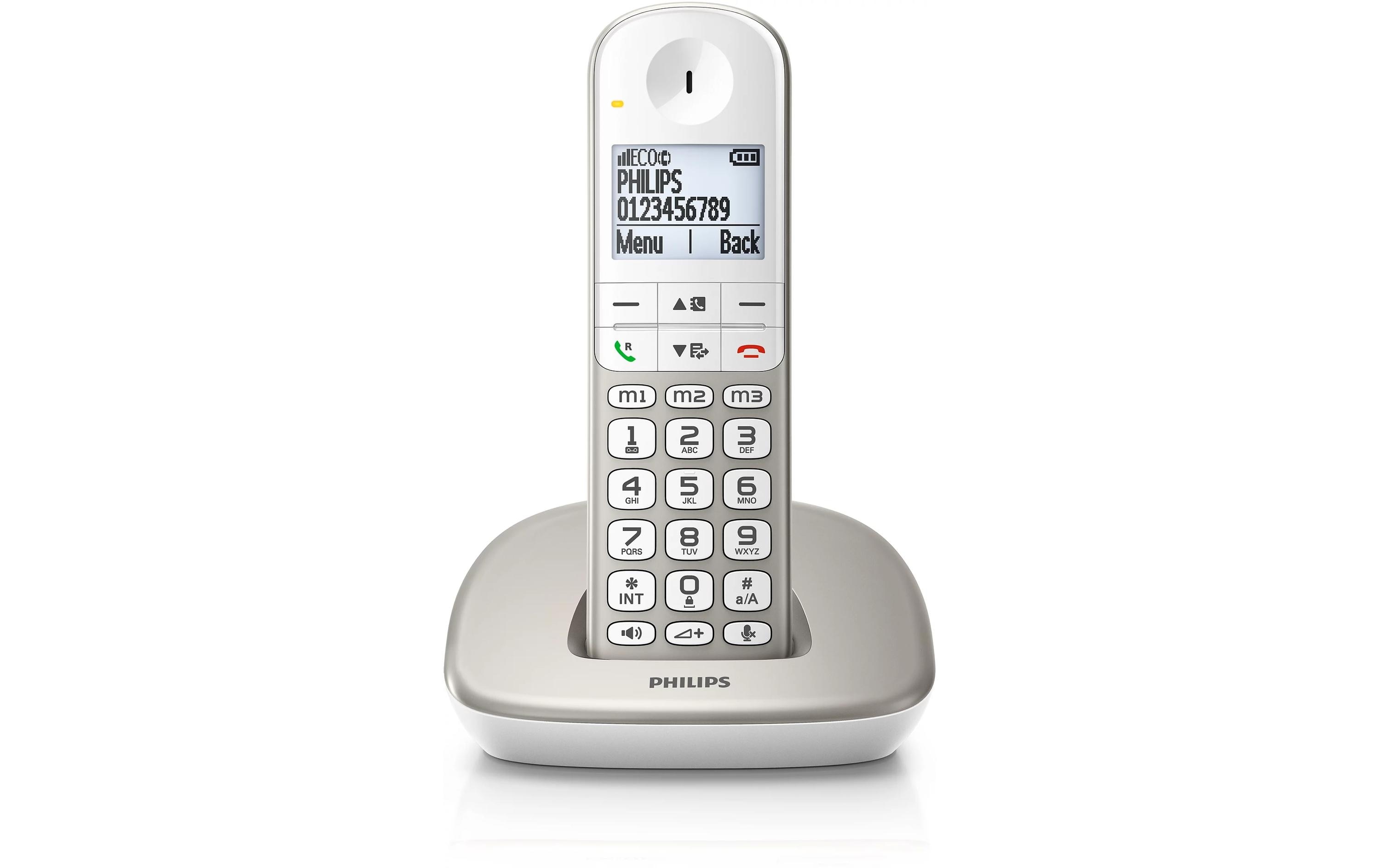 562770 - Mediatech Philips XL4901S Silver Grosstasten Telefon kaufen Schweiz | Mediatech.ch