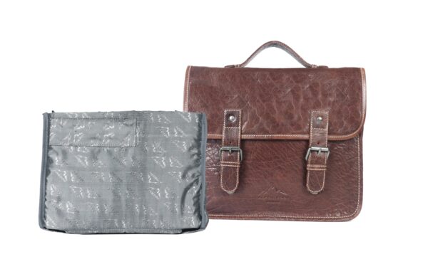 Alpenleder Kameratasche Reporter brandy, Leder
