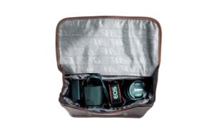 Alpenleder Kameratasche Reporter brandy, Leder
