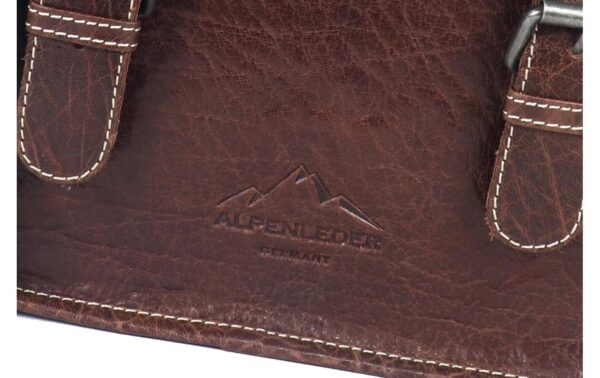 Alpenleder Kameratasche Reporter brandy, Leder