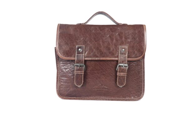 Alpenleder Kameratasche Reporter brandy, Leder