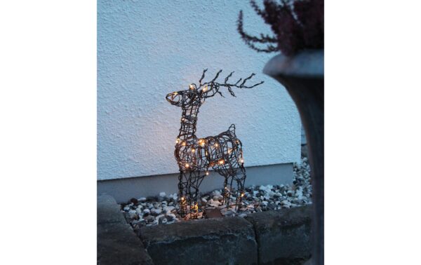 571715_2 - Mediatech Star Trading LED-Rentier Vixen, 55cm, o 24 LED 1.44W, Timer, exkl. 3x AA