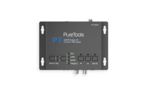 PureTools PT-AA220 Audio Verstärker, 4 Ohm/2x20W, 8 Ohm/1x40W