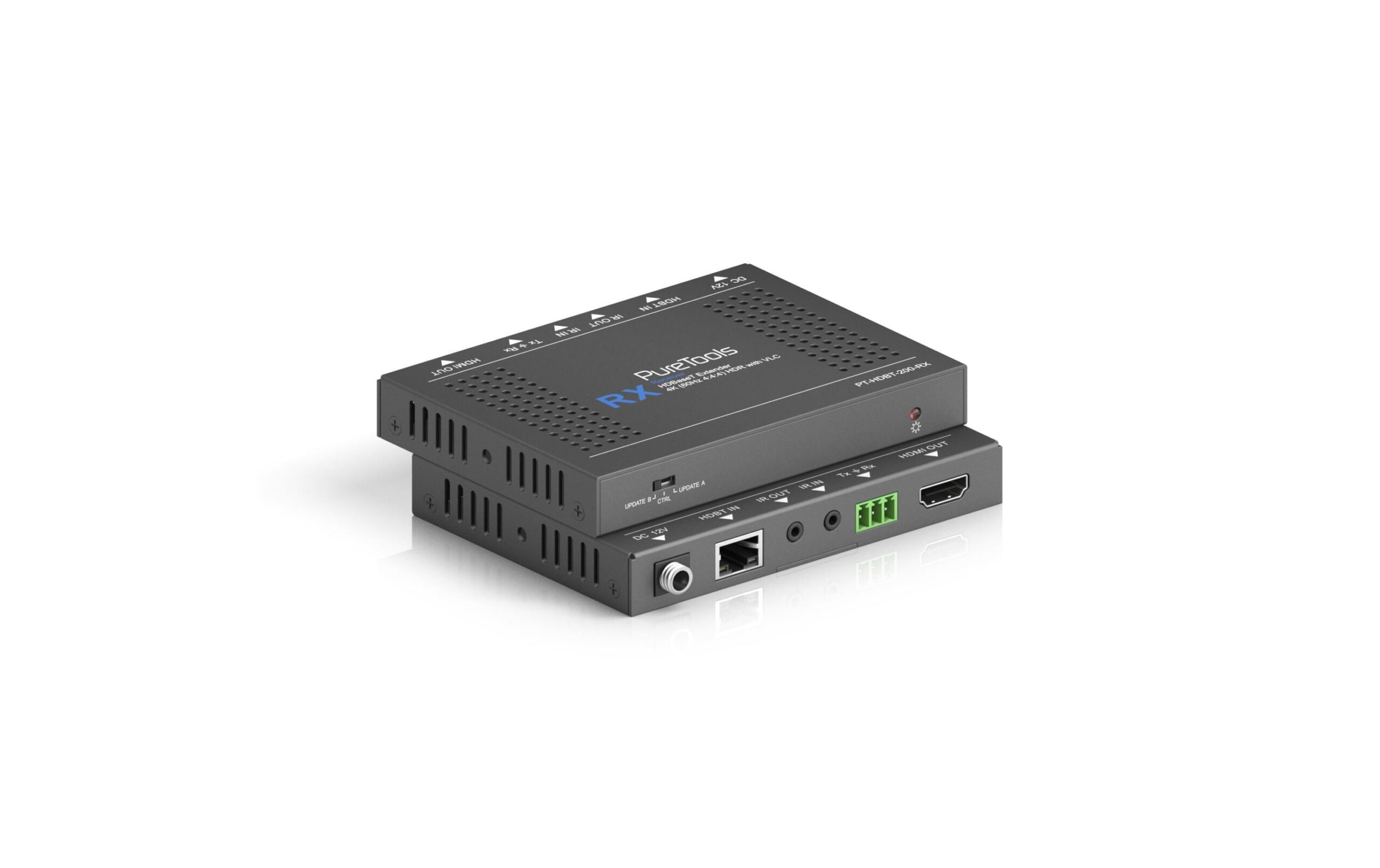 598582 - Mediatech PureTools PT-HDBT-200 HDBaseT Set, HDMI/RS232/IR, VLC, 4K kaufen Schweiz | Mediatech.ch