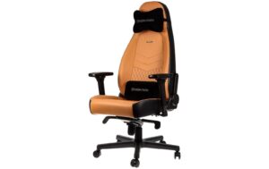 noblechairs ICON Gaming Chair Echtleder cognac/schwarz