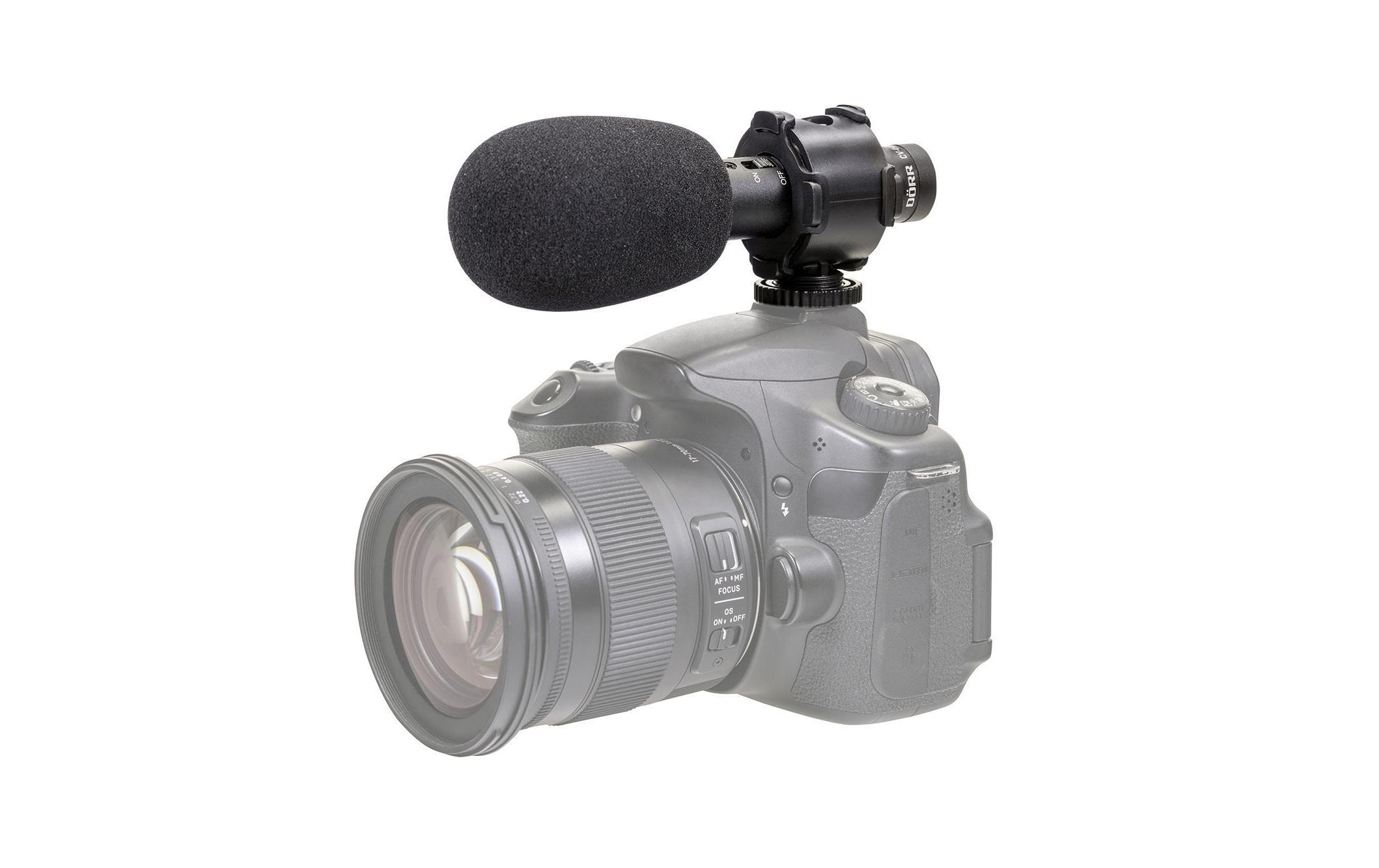 603302 - Mediatech Dörr Richtmikrofon CV-04 Stereo zu DSLR, DSLM und Camcordern kaufen Schweiz | Mediatech.ch