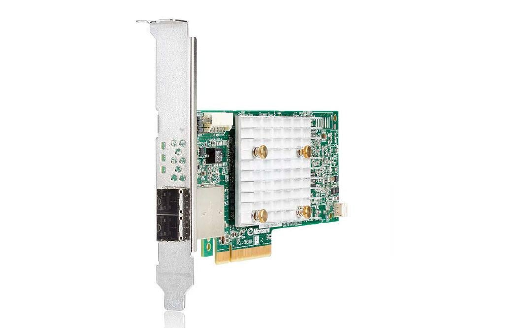 606577 - Mediatech Hewlett Packard Enterprise HPE E208e-p SAS3 Controller PCIe 3.0, Connectors 2x HD SAS extern kaufen | Mediatech.ch