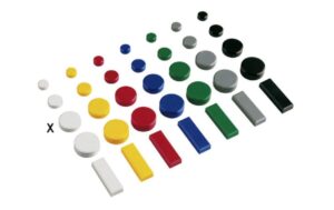Maul Haftmagnet MAULpro 20 x Ø 30 mm Schwarz, 20 Stück
