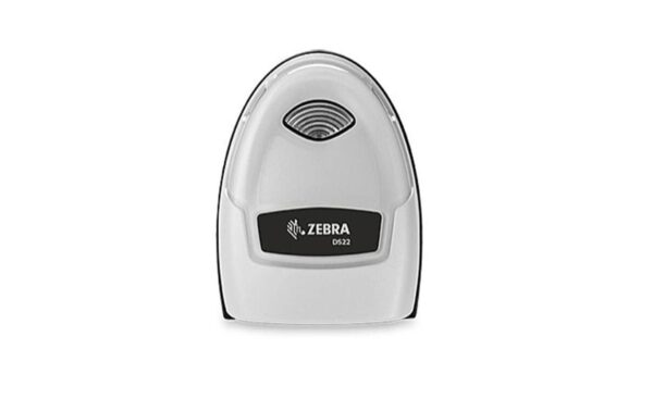 Barcodescanner ZEBRA DS2208-SR weiss, USB, 2D, inkl. Stand